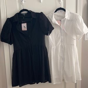 NWT Missguided Puff Sleeve Mini Dress Size US 4